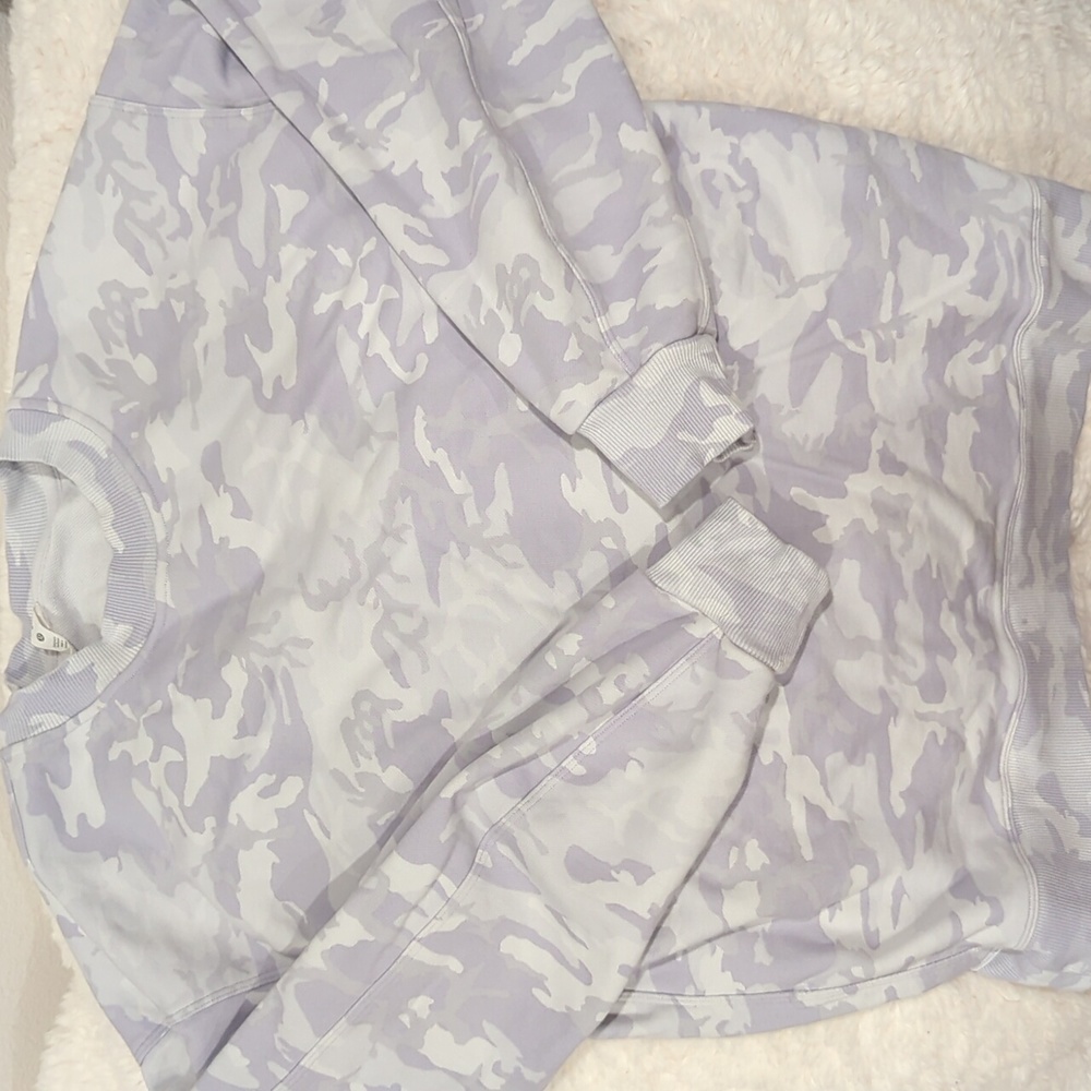 Perfectly oversized crew - Fragment Camo